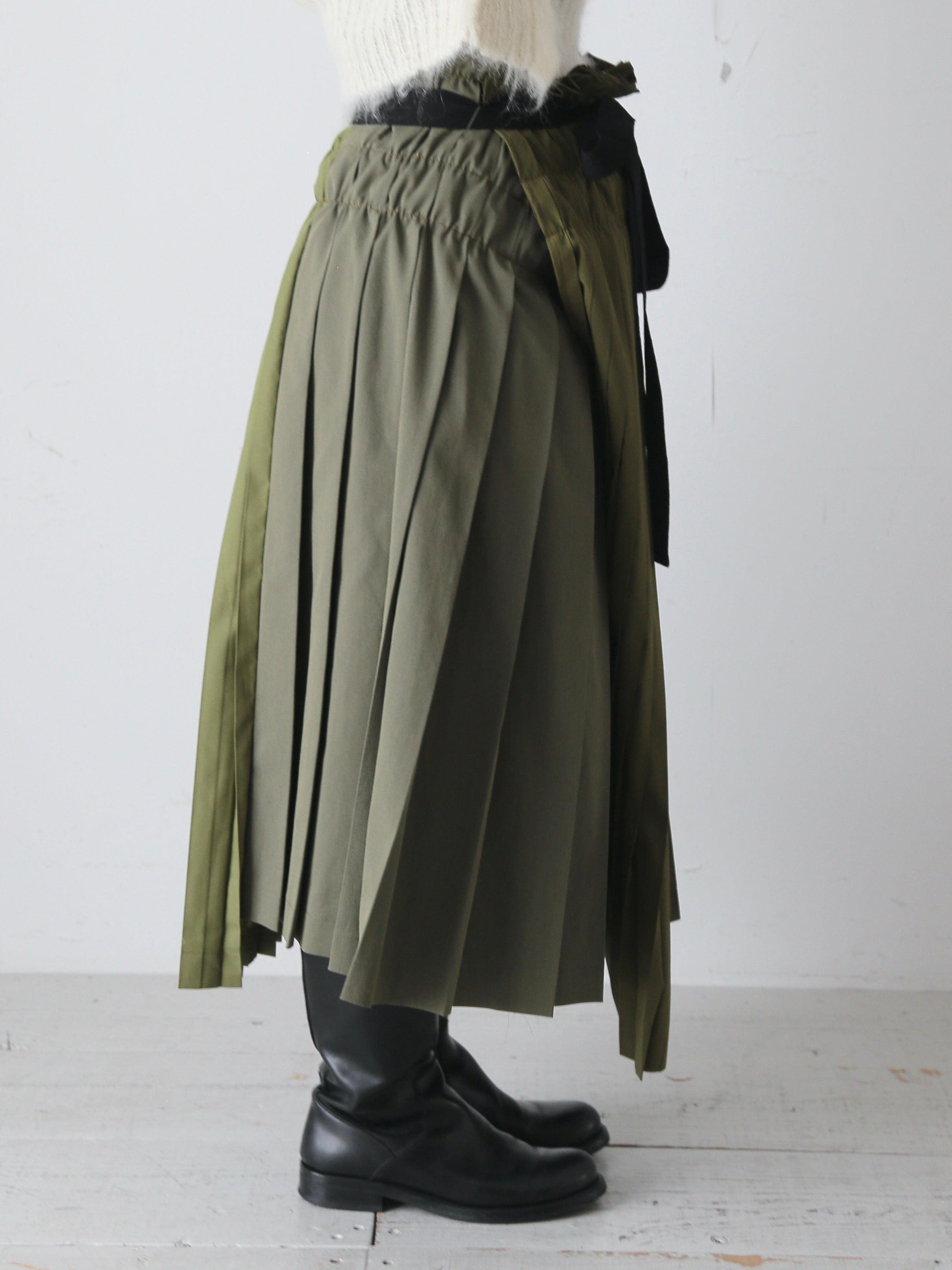 tao エステルタフタMIX スカート [TP-S006-051]