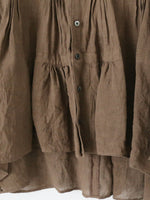 画像をギャラリービューアに読み込む, suzuki takayuki ピンタックブラウス [A261-06]
