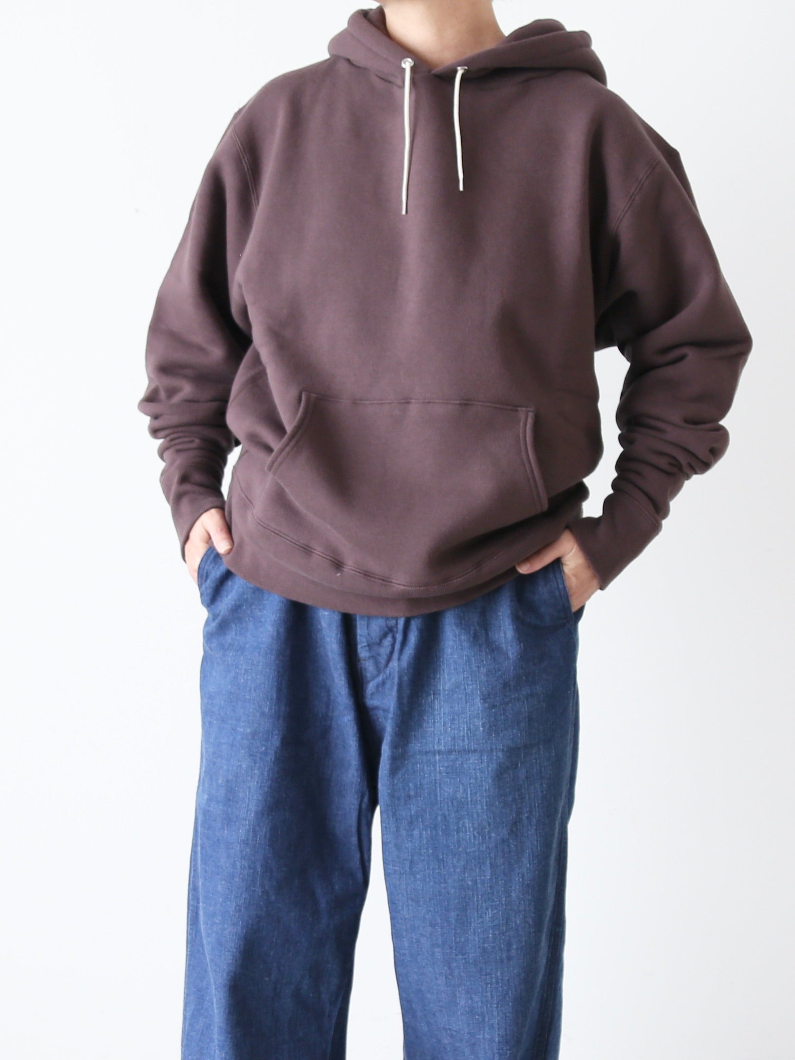 chimala ユニセックスブラッシュドフリーススウェット フーディー [CS36-K12]