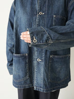 画像をギャラリービューアに読み込む, chimala デニムチョアジャケット [CS40-JT11A]
