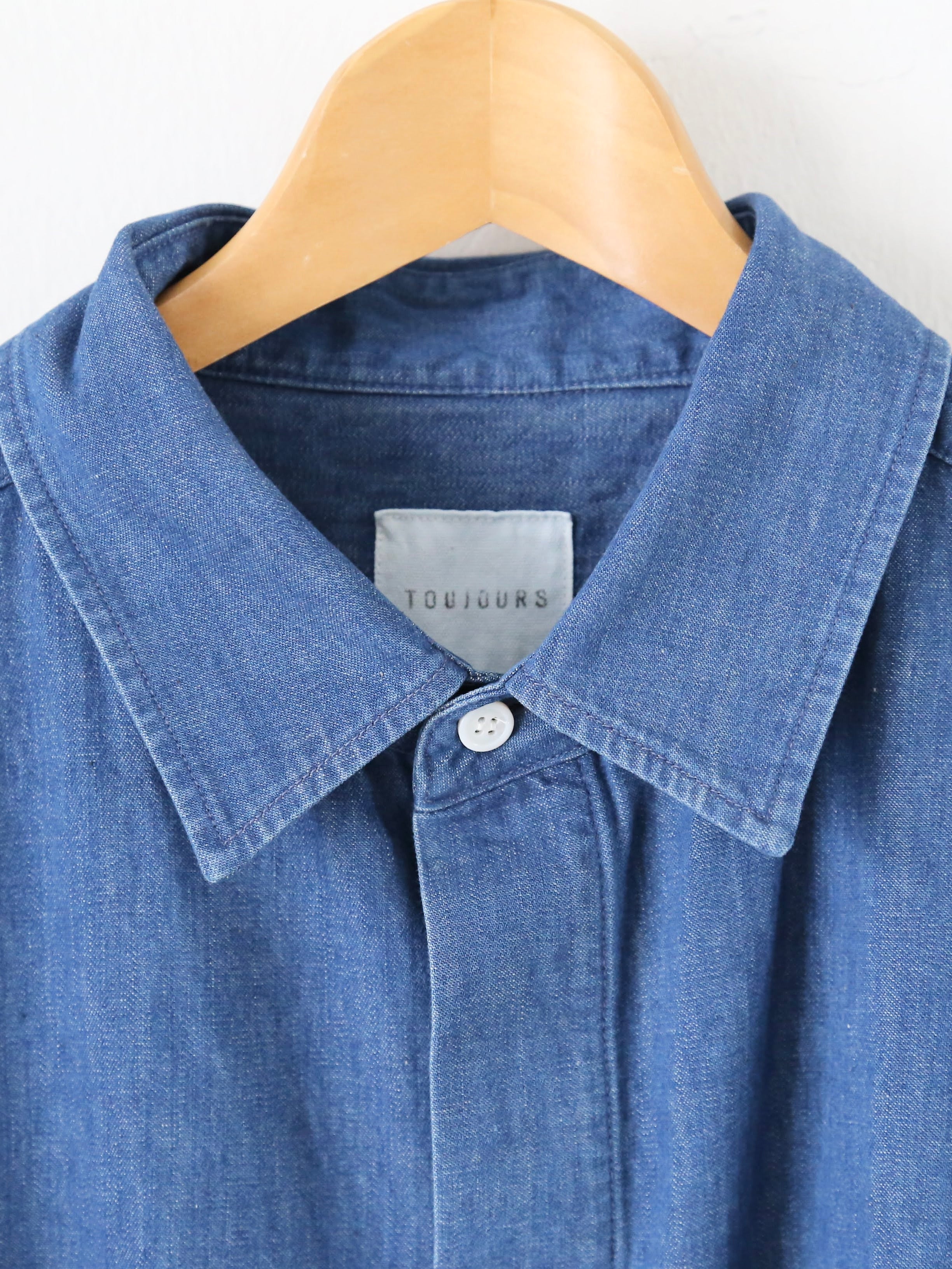 TOUJOURS バイオウォッシュバギーシャツ [HM43MS01]