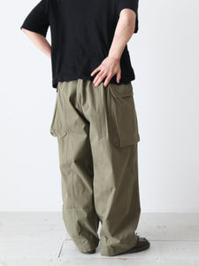 Veritecoeur ピーチスキン カーゴパンツ コットンナイロン 微起毛 – CREER