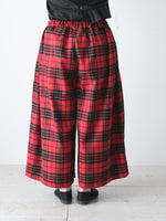 画像をギャラリービューアに読み込む, tao タータンチェック先染めパンツ [TP-P010-051]
