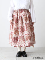 画像をギャラリービューアに読み込む, tao エステルウェザープリント製品染スカート Fumi Imamura [TQ-S005-051]
