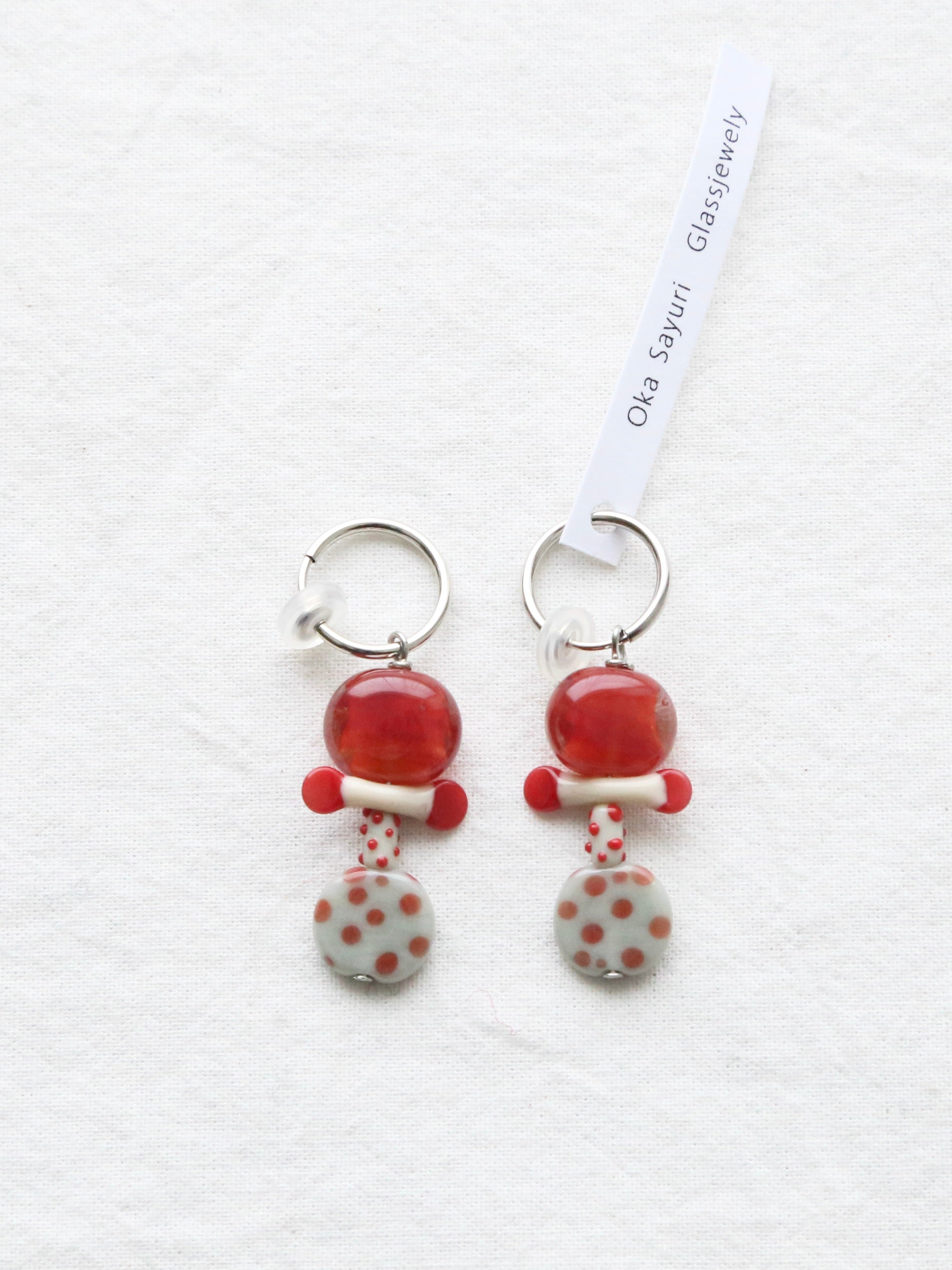 Oka Sayuri Glass Jewelry 岡小百合 日本製 Sayuri GlassJewelry