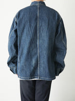 画像をギャラリービューアに読み込む, chimala デニムチョアジャケット [CS40-JT11A]
