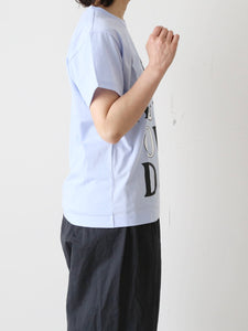 tao タオ コム デ ギャルソン 綿天竺プリントTシャツ HAVE A GOODDAY