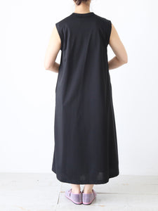 noir kei ninomiya 綿ポンチ Aラインドレス コットン100% 3Dスター – CREER