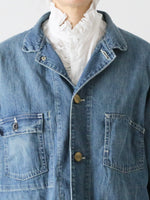 画像をギャラリービューアに読み込む, chimala デニムショートチョアジャケット [CS41-JT11A]
