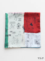 画像をギャラリービューアに読み込む, R&amp;D.M.Co- モザイクグラフティスカーフ [7966]
