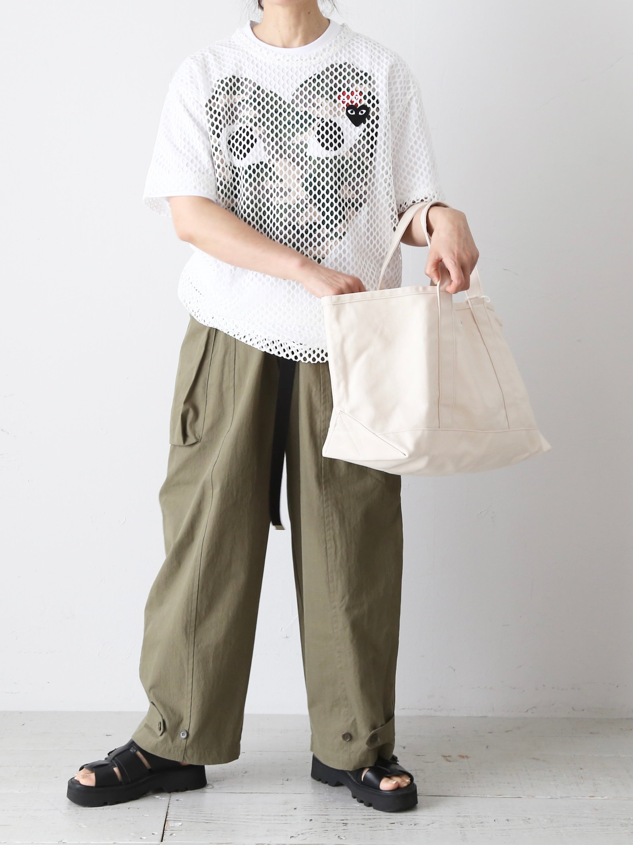 R&D.M.Co- トートバッグ(L) コットン100% 帆布8号 A4対応 肩掛け 8色