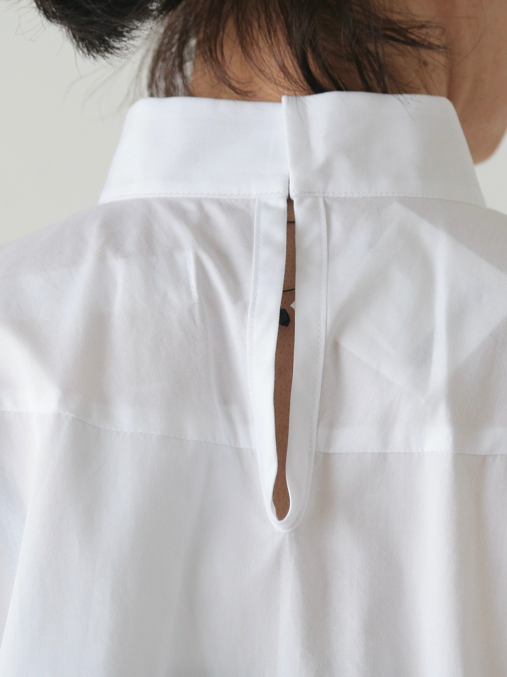 tao 綿ブロードブラウス(ハイネック) [TP-B016-051]