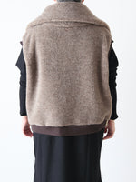 画像をギャラリービューアに読み込む, ebagos  スワンベスト ウールボア [55610]
