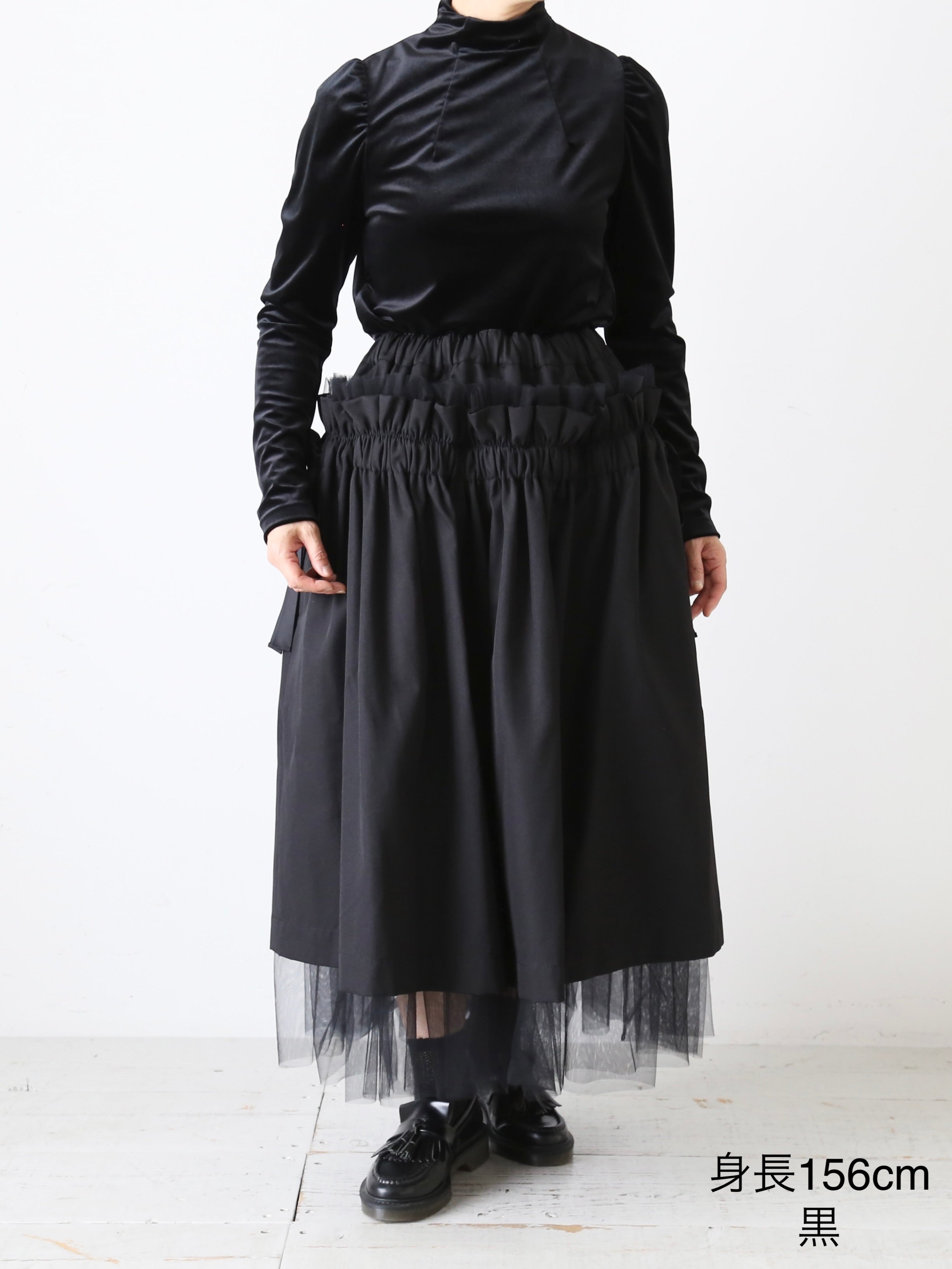 noir kei ninomiya ノワールケイニノミヤ 綿エステルギャバジン