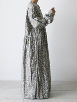 画像をギャラリービューアに読み込む, TOUJOURS  クラシックギャザードドレス [YM43FD03]
