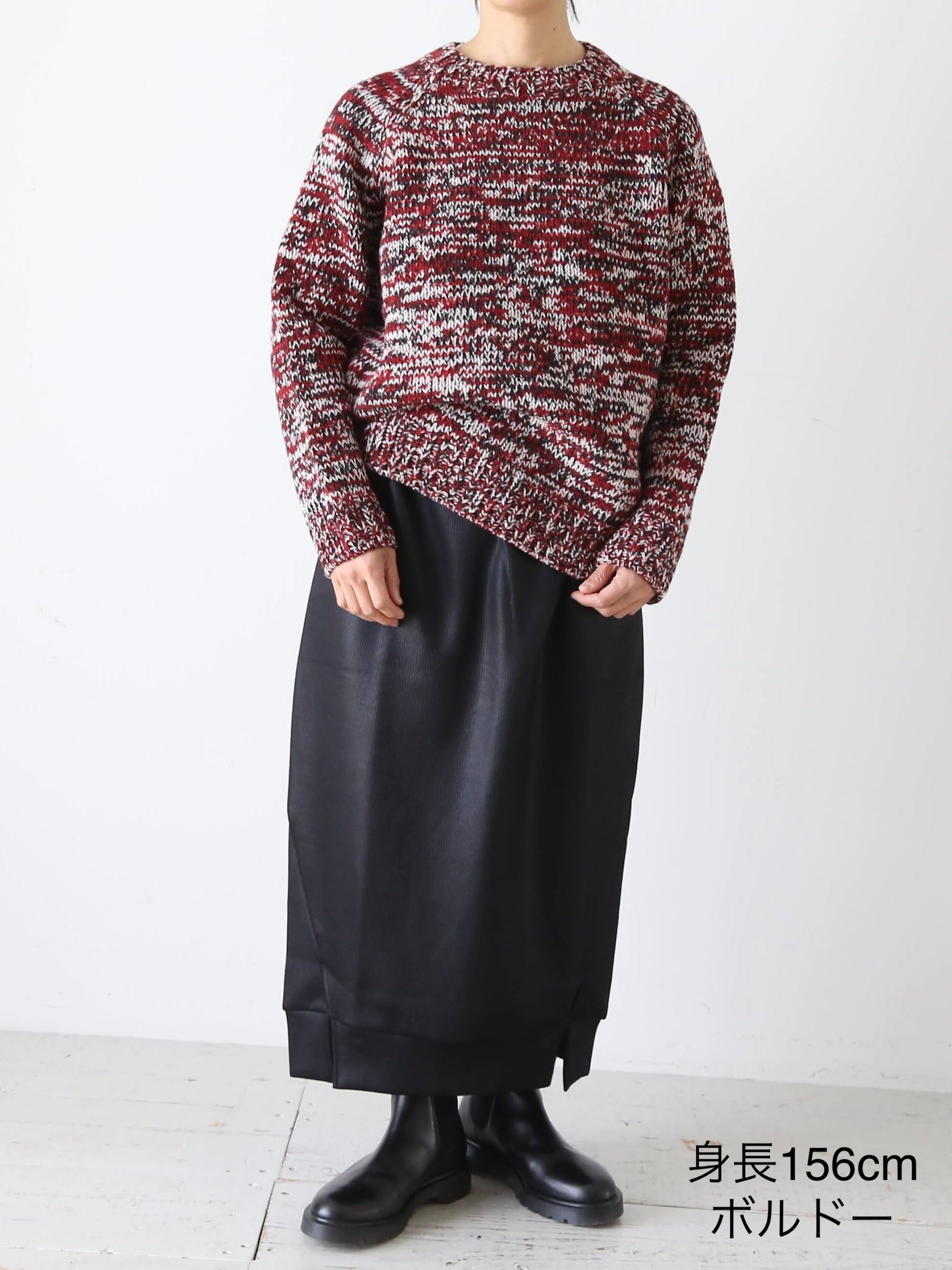 Masnou design クルーネックセーター [Tj-6]