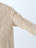 画像をギャラリービューアに読み込む, R&amp;D.M.Co- ウォータープルーフキルティングロングコート [7729]
