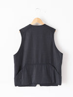 画像をギャラリービューアに読み込む, TOUJOURS ハンティングユーティリティロングベスト [YM43KV02]
