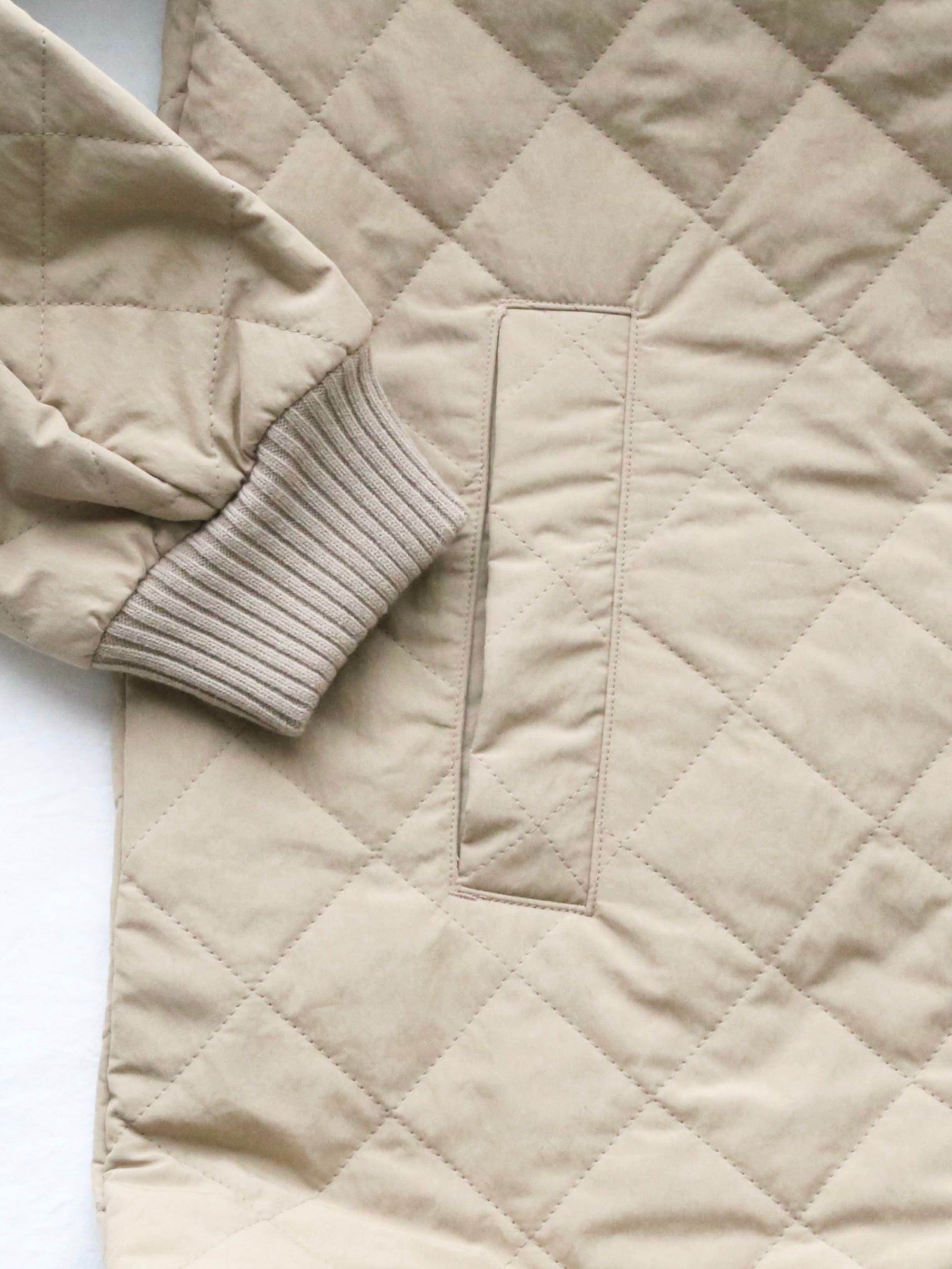 R&D.M.Co- ウォータープルーフキルティングロングコート [7729]