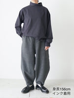 画像をギャラリービューアに読み込む, TOUJOURS ハイネックビッグプルオーバー [LM43XC06]
