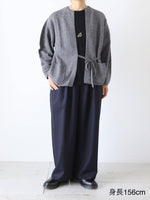 画像をギャラリービューアに読み込む, TOWAVASE パニエカーディガン(2本取り) [28-0037A]
