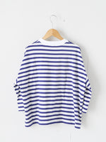 画像をギャラリービューアに読み込む, Veritecoeur 1×1.5ボーダーショートスリーブ [VCC-528]
