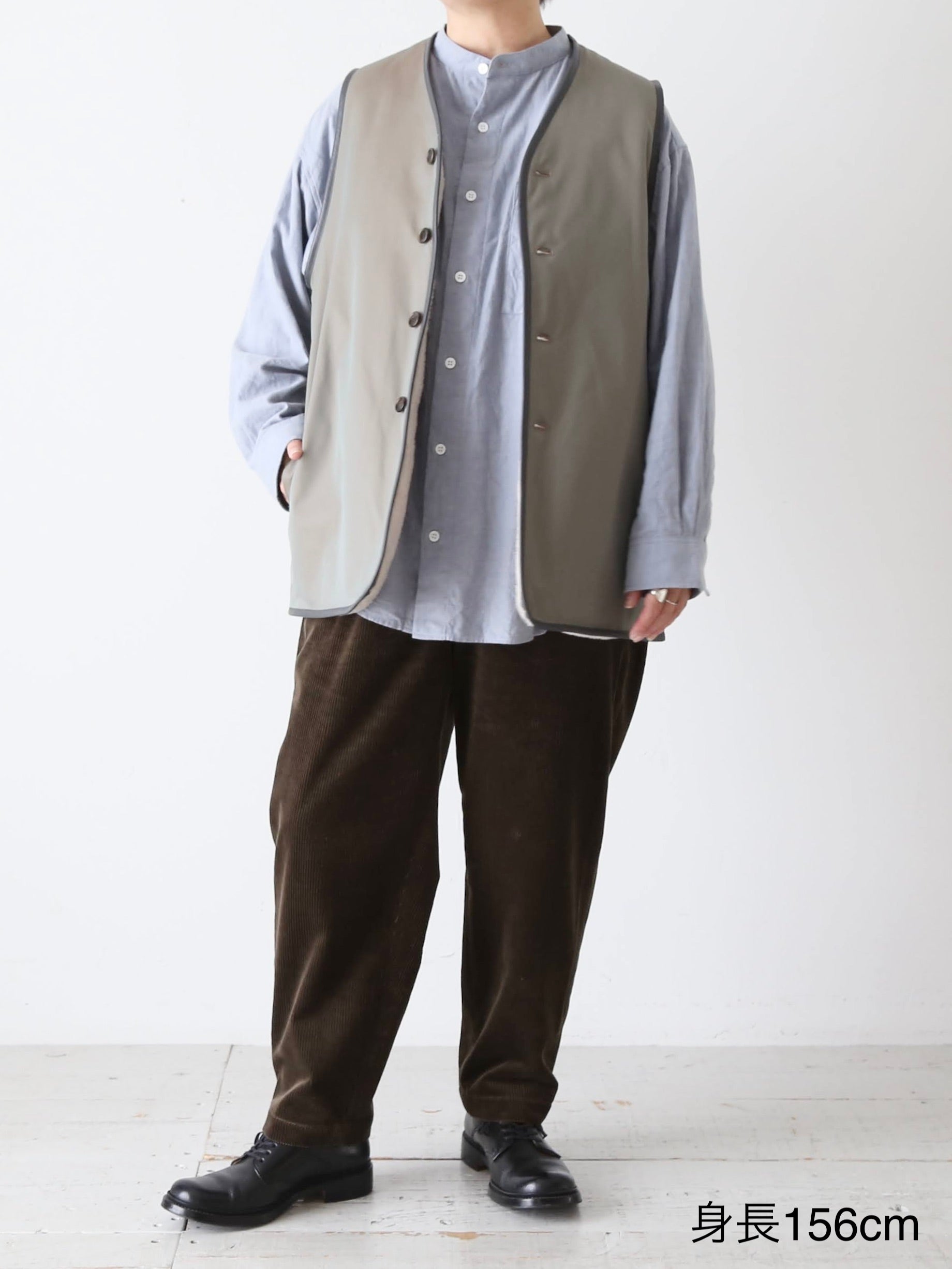 TOUJOURS リバーシブルライナーベスト [YM43NV03]