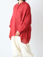 画像をギャラリービューアに読み込む, suzuki takayuki ガーゼプルオーバーブラウス [A261-04]
