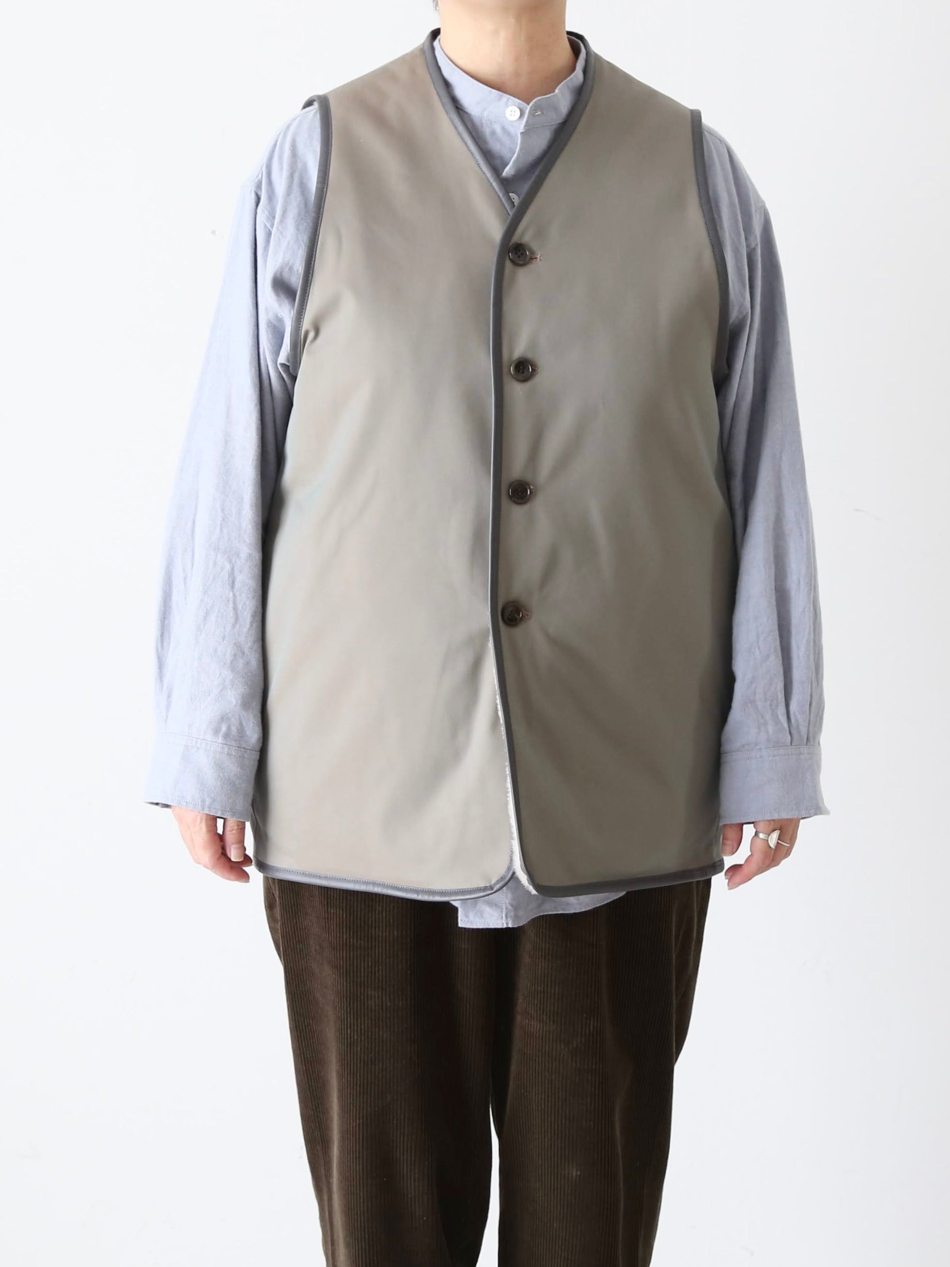 TOUJOURS リバーシブルライナーベスト [YM43NV03]