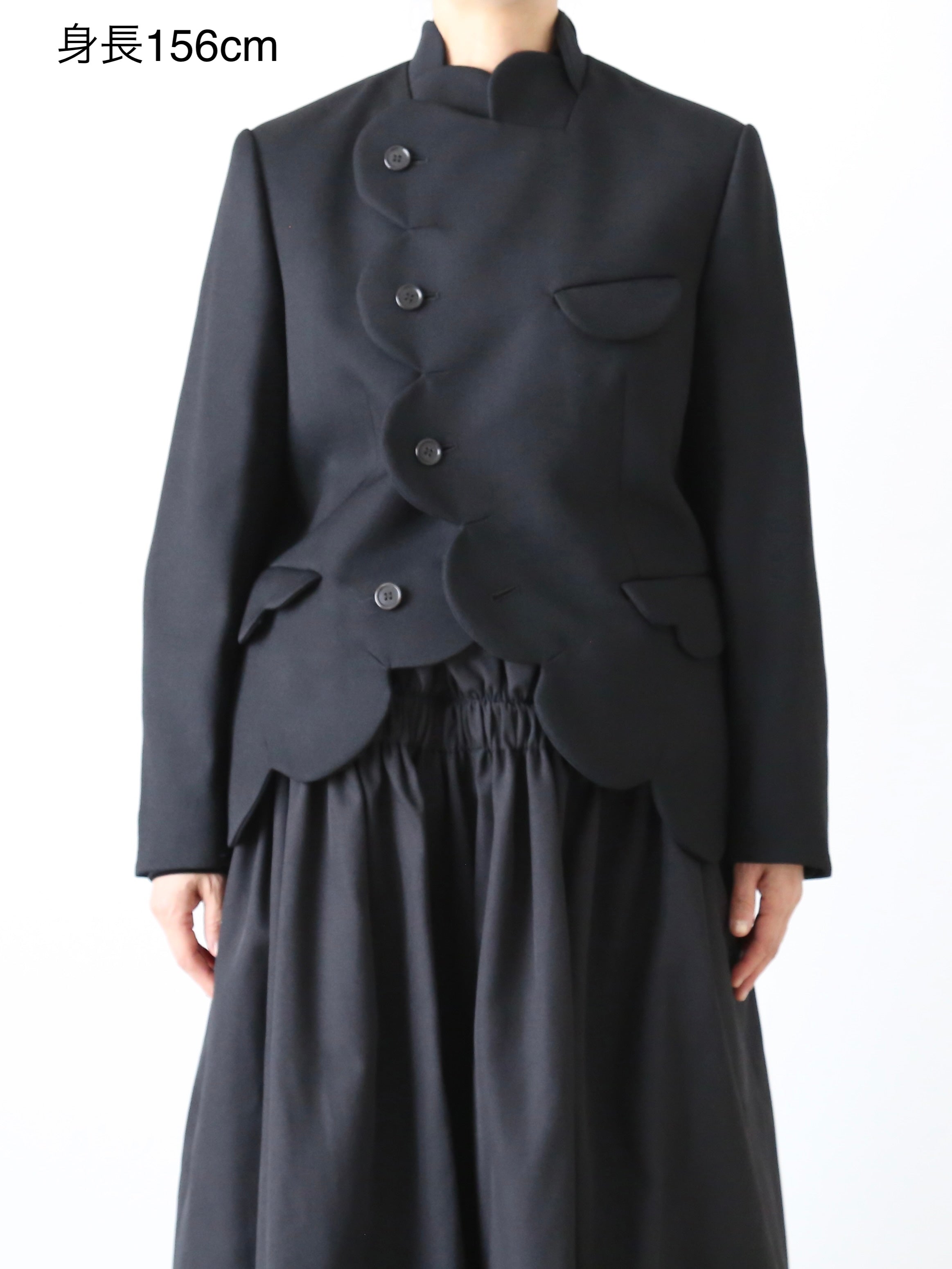 noir kei ninomiya ノワールケイニノミヤ ウールギャバジンジャケット