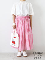 Load image into Gallery viewer, R&amp;D.M.Co- Garment Dye Balloon Sleeve Blouse [6782]
