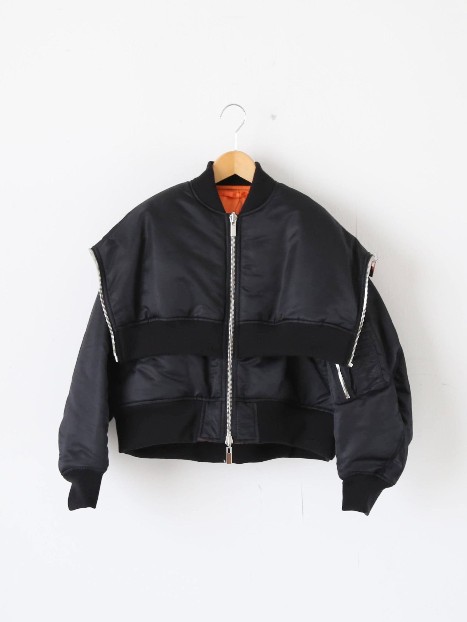 noir kei ninomiya ナイロンツイルジャケット [3P-J013-051]