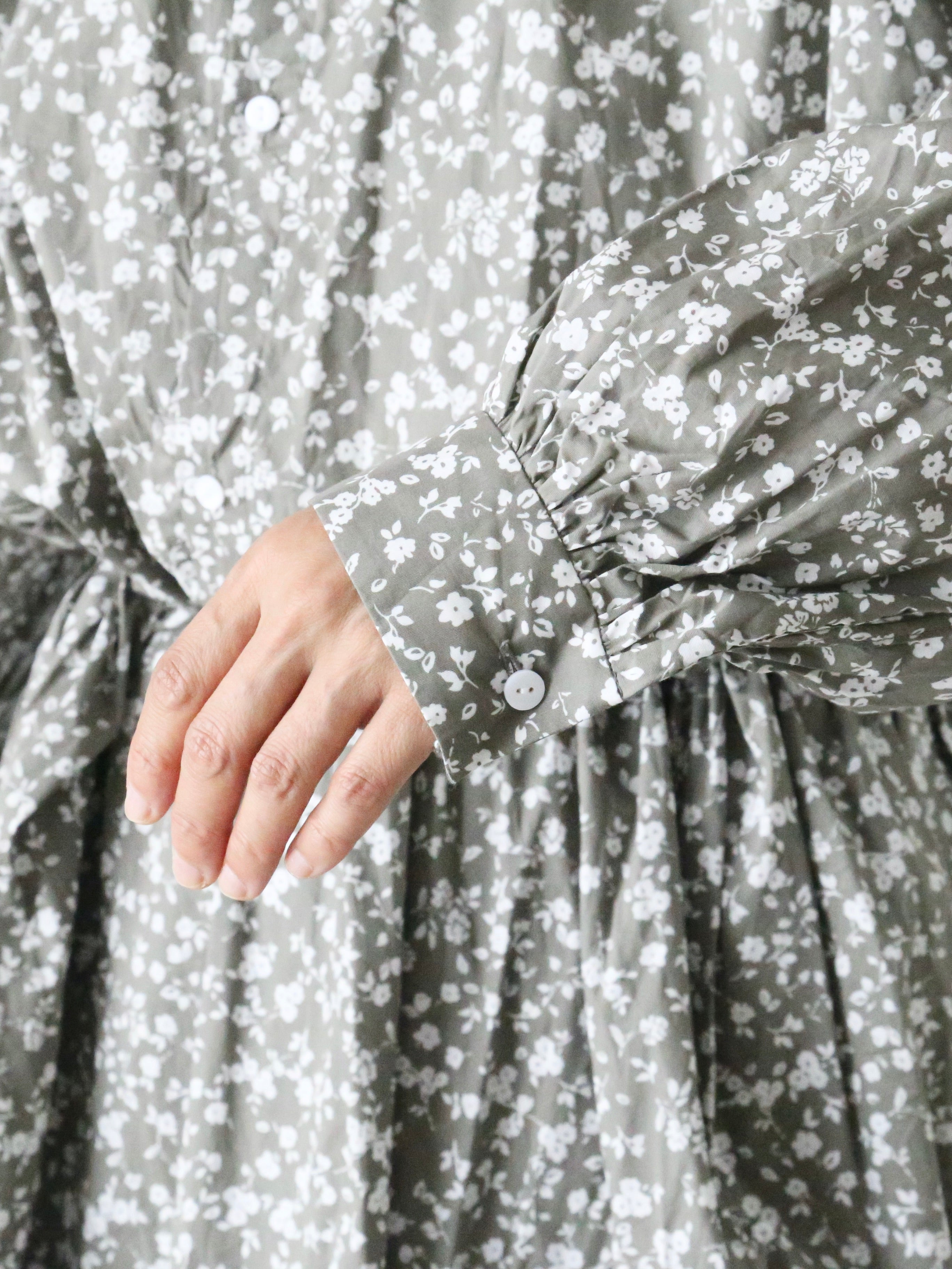 TOUJOURS  クラシックギャザードドレス [YM43FD03]