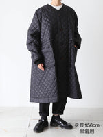 画像をギャラリービューアに読み込む, tao エステルタフタキルティングコート [TP-C003-051]
