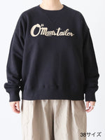 画像をギャラリービューアに読み込む, OLDMAN'S TAILOR  チェーンエンブロイダリーロゴスウェット [m1417]
