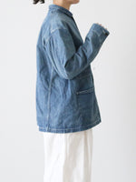 画像をギャラリービューアに読み込む, chimala デニムショートチョアジャケット [CS41-JT11A]
