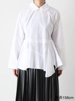 画像をギャラリービューアに読み込む, tao 綿ブロードブラウス(襟) [TP-B017-051]
