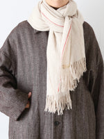 画像をギャラリービューアに読み込む, suzuki takayuki ヘリンボーンショール [A265-05]
