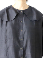 画像をギャラリービューアに読み込む, BUNON ラウンドカラーブラウス [BN2552]
