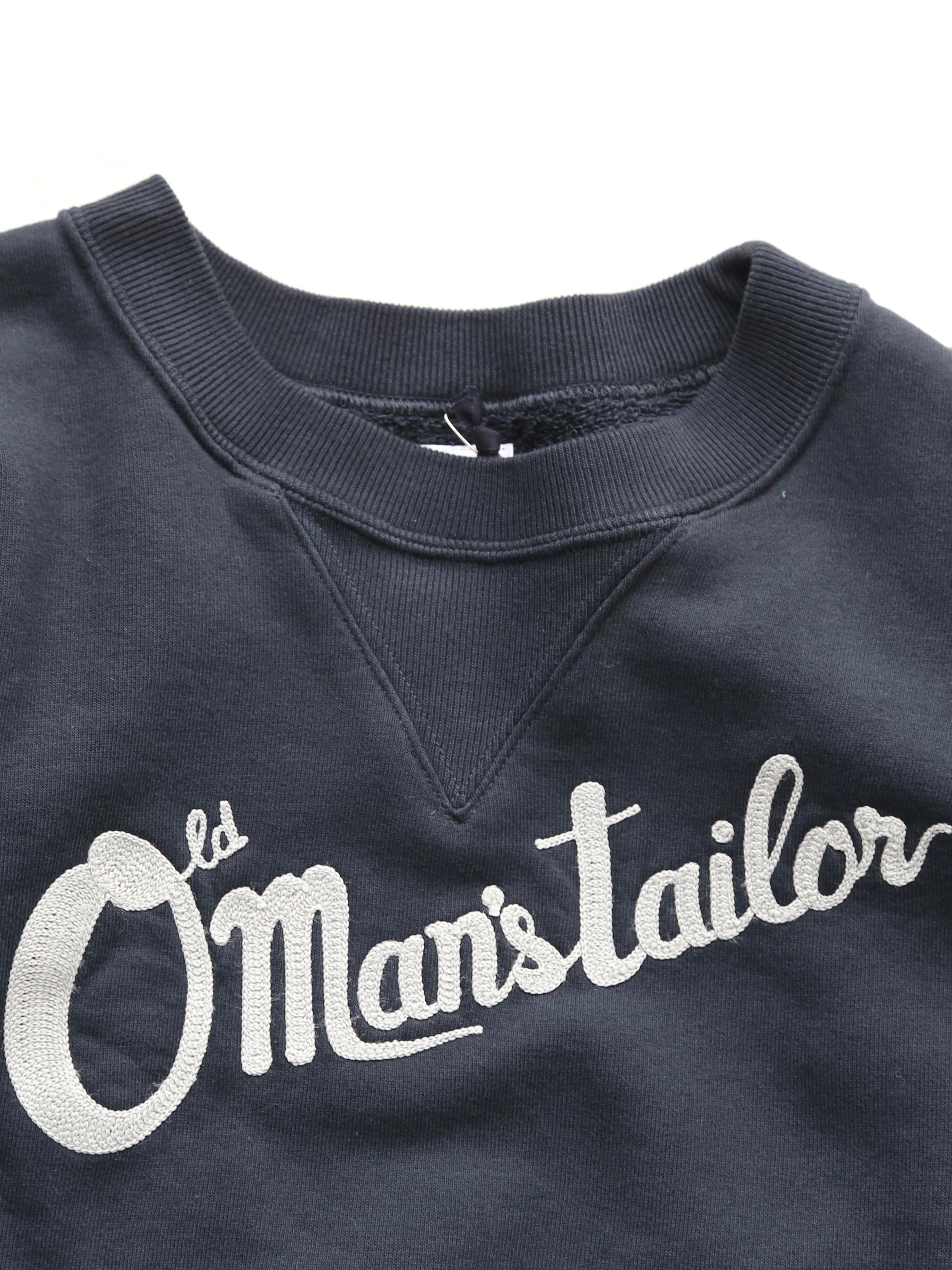 OLDMAN'S TAILOR OMT チェーンステッチヘリテージスウェット [m1509