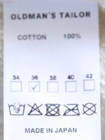 画像をギャラリービューアに読み込む, OLDMAN'S TAILOR OMT ヘリテージスウェット [m1510]
