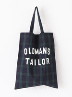 画像をギャラリービューアに読み込む, OLDMAN'S TAILOR OMT プリントチェックトートバッグ [m1551]
