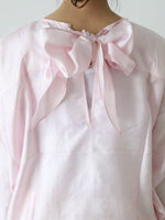 画像をギャラリービューアに読み込む, BUNON リボンビッグブラウス [BN2601]
