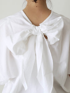 2026SS BUNON リボンウーブンT Ribbon Woven-T ブノン BUNON ブノン インド手紡ぎカディ 手刺繍 リボンウーブンT – CREER