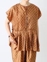 画像をギャラリービューアに読み込む, BUNON レイヤードブラウス [BN2606]
