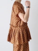 画像をギャラリービューアに読み込む, BUNON レイヤードブラウス [BN2606]
