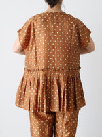 画像をギャラリービューアに読み込む, BUNON レイヤードブラウス [BN2606]
