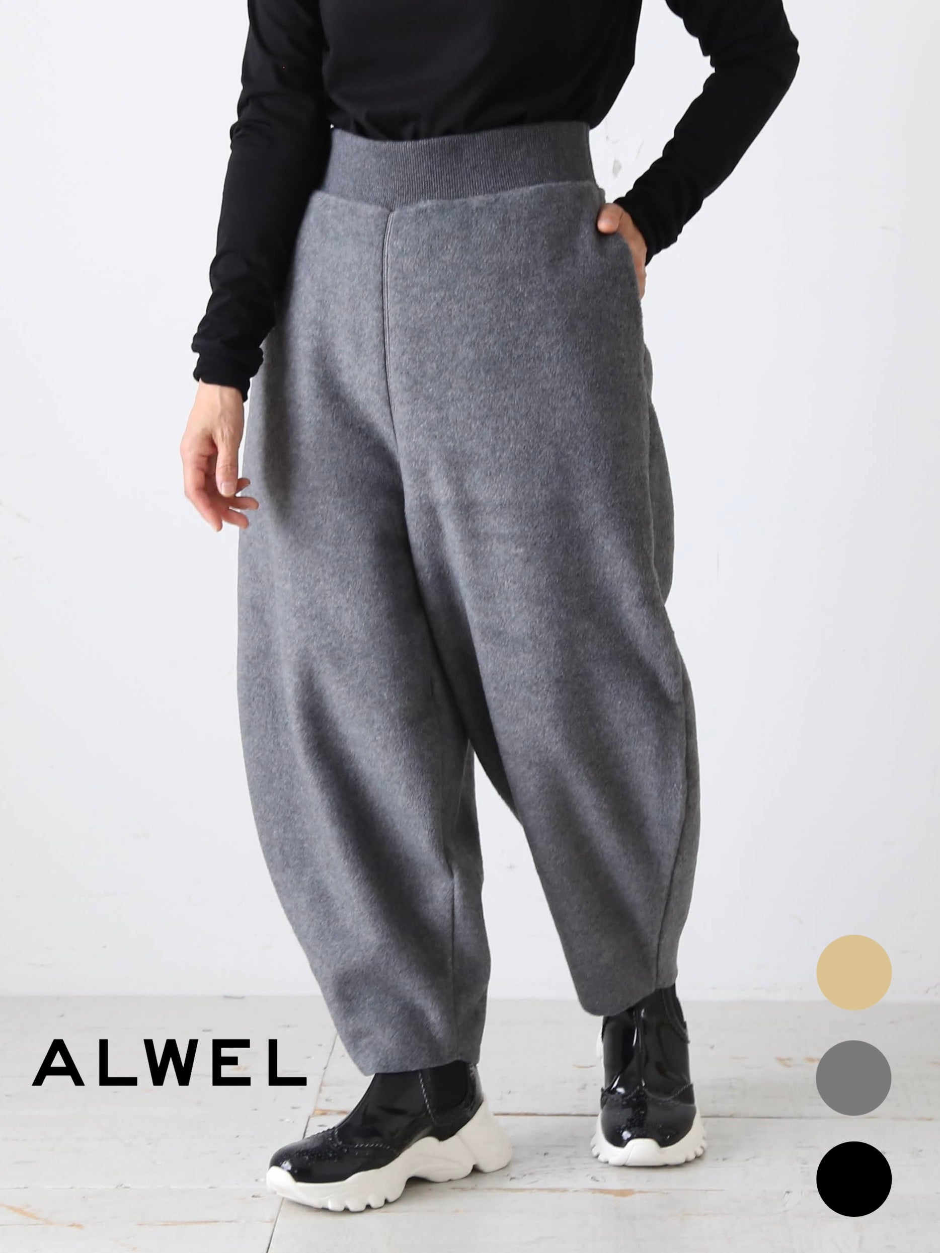 ALWEL ペグパンツ [FLEECE-6] – CREER