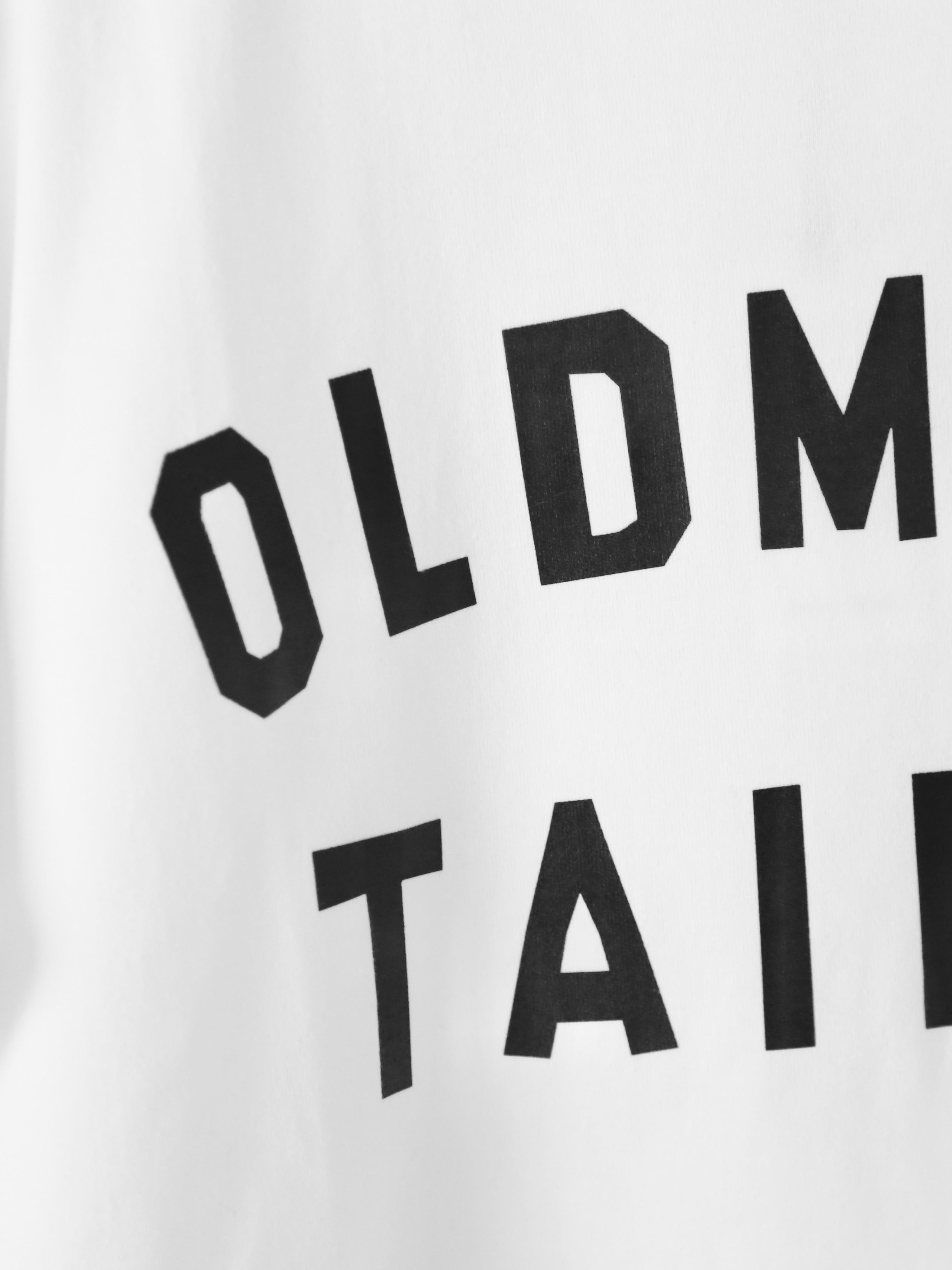 OLDMAN'S TAILOR   OMT ラバープリントクルーショートスリーブティー [1090]