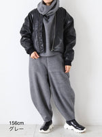 画像をギャラリービューアに読み込む, ALWEL ペグパンツ [FLEECE-6]
